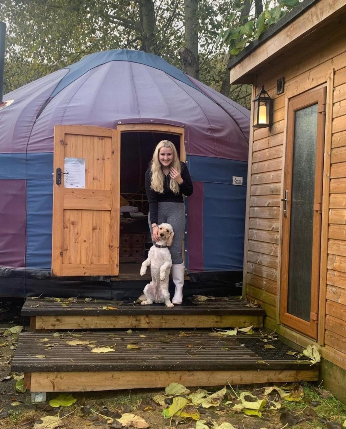 Orchard View Yurt & Hot Tub Somerset Weston-super-Mare Extérieur photo